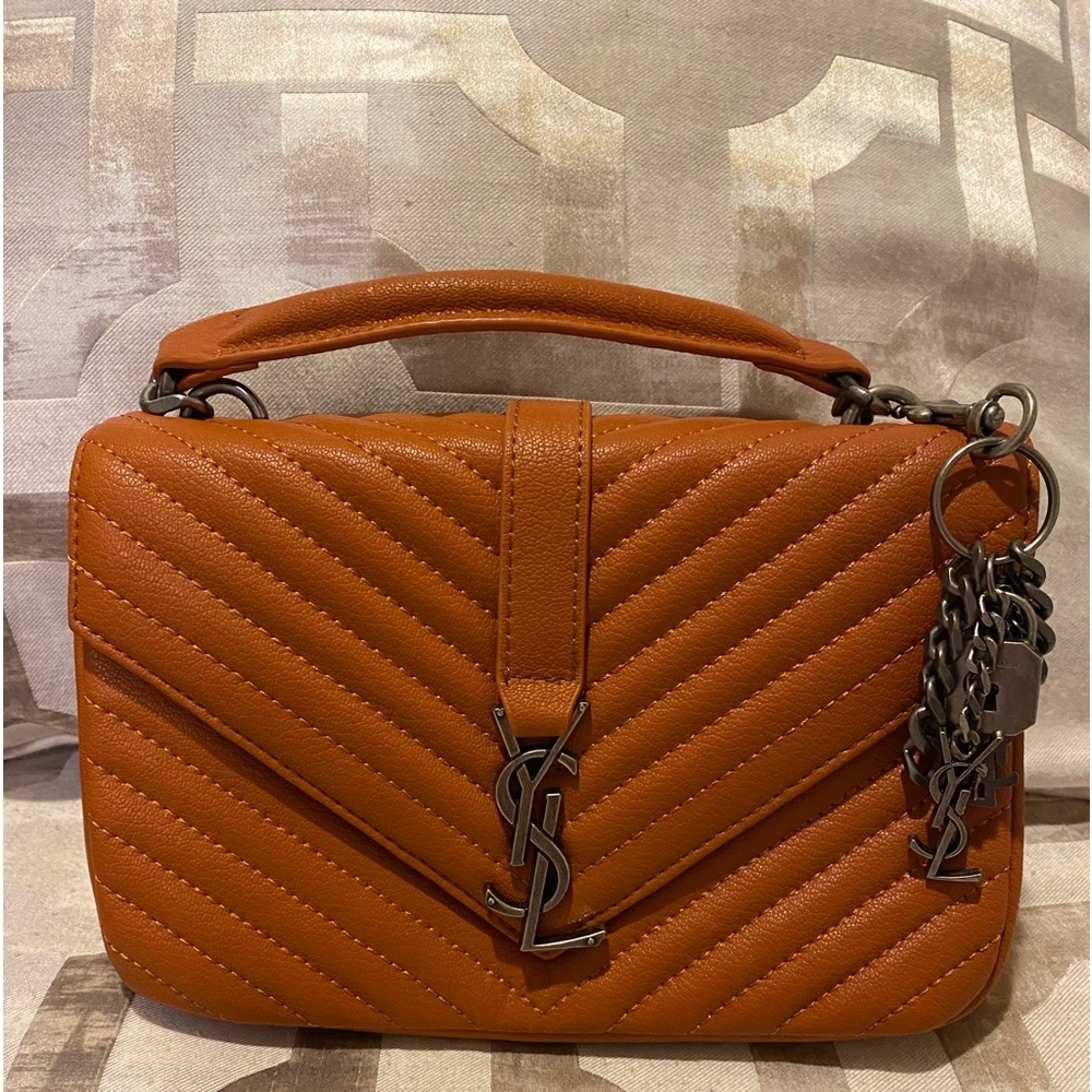 YSL envelope handbag.